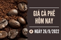 Tinh hinh gia cà phê